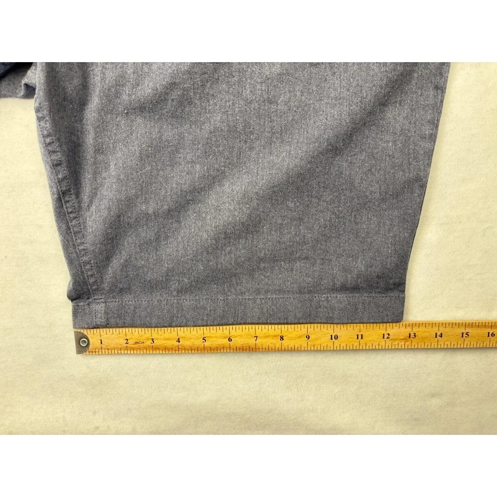 Hawker Rye Mens Heather Blue Chino‎ Shorts Size 44x11 Stretch Cotton MGW20468